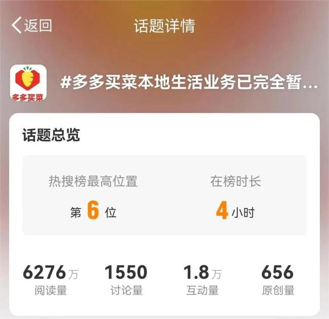 拼多多为何不拼外卖？